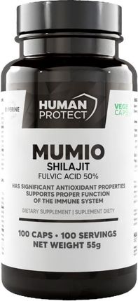Human Protect Mumio Shilajit 400Mg 100Vkaps.