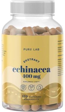 Aura Herbals Pure Lab Ekstrakt Z Echinacea 400 Mg 170kaps.