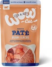 Wow Cat Kurczak Z Łososiem Dla Dorosłych Kotów Saszetka 125G