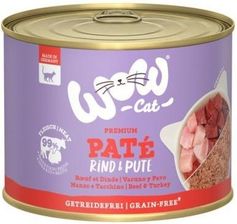 Wow Cat Wołowina Z Indykiem Dla Dorosłych Kotów 200G