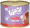 WOW CAT Rind Pute - wołowina z indykiem dla dorosłych kotów - 200g, 9120063688593