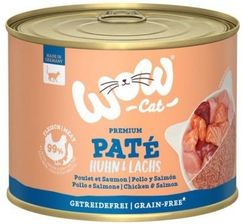 Wow Cat Kurczak Z Łososiem Dla Dorosłych Kotów 200G