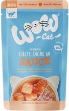 Wow Cat Łosoś W Sosie Saszetka Dla Kotów 85G