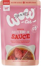 Wow Cat Wołowina W Sosie Saszetka Dla Kotów 85G
