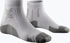 Zdjęcie X Socks Skarpety Do Biegania Męskie Run Perform Ankle Arctic White Pearl Grey - Łochów