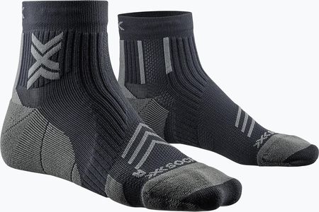X Socks Skarpety Do Biegania Męskie Run Expert Ankle Black Charcoal