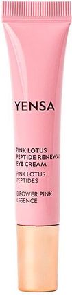 Yensa - Pink Lotus Peptide Renewal - Krem pod oczy z różowym lotosem