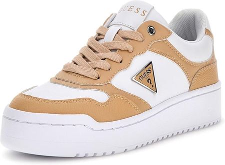Sneakersy  damskie GUESS    ELE12 WHINU (36, Beżowy)