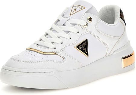 Sneakersy damskie GUESS     FLPCLK FAL12 WHITE (38, Biały)