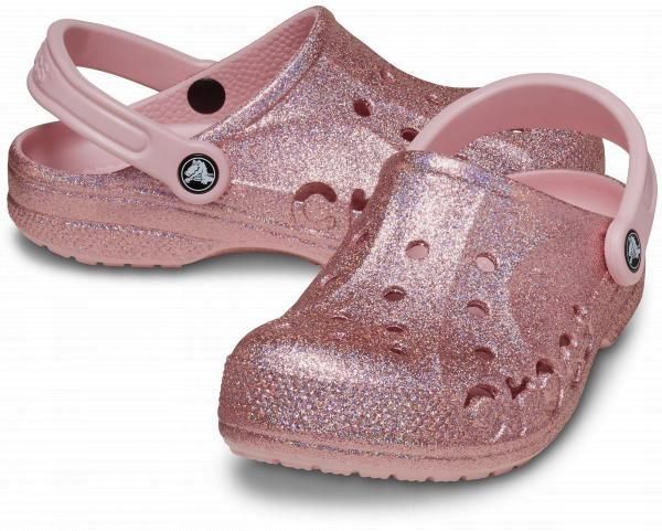 Damskie Lekkie Klapki Chodaki Crocs Baya Glitter 205925 Clog 41-42 ...