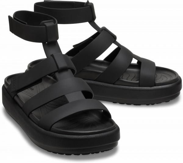 Damskie Buty Sandały Gladiatorki Crocs Brooklyn Gladiator 209557 Luxe ...