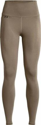 Under Armour Women's UA Motion Full-Length Leggings Taupe Dusk/Black M Fitness spodnie