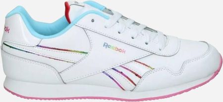 Reebok Buty Sportowe Dziecięce Dla Dziewczynki Royal Cl Jog 3.0 100033270 Białe