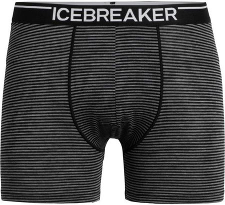 Męskie bokserki Icebreaker Mens Anatomica Boxers Wielkość: XL / Kolor: czarny/szary