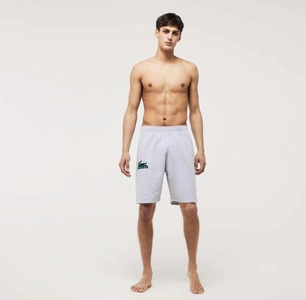 Męskie Spodenki Lacoste Underwear Shorts Gh5421.Y9K – Srebrny