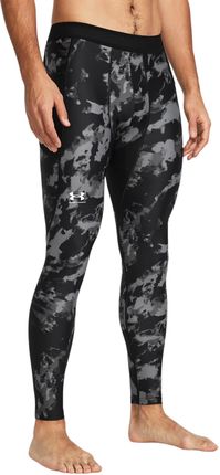 Spodnie Under Armour HeatGear® Iso-Chill Printed Leggings 1383777-001 Rozmiar XXL