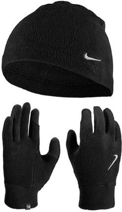 Zestaw komplet zimowe polarowe rękawiczki i czapka Nike  N.100.2578.082 (S/M)