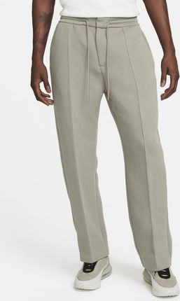 Męskie spodnie dresowe o luźnym kroju u dołu Nike Sportswear Tech Fleece Reimagined - Szary