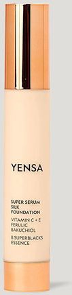 Yensa - Super Serum Silk Foundation - Nawilżający podkład z peptydami Fair 3 - dla jasnej karnacji o ciepłym odcieniu
