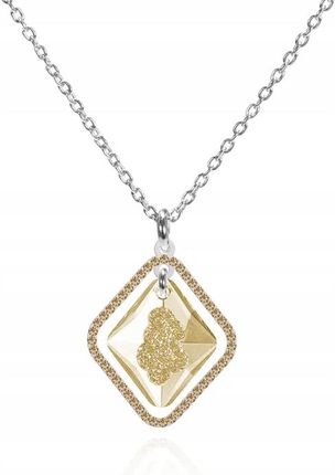 Naszyjnik Srebrny Kryształ Prezent dla Kobiety Biżuteria Dzień Kobiet