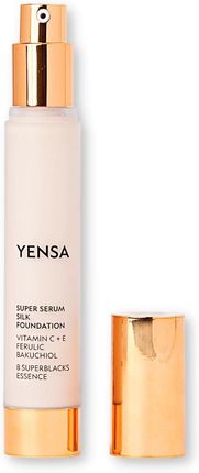 Yensa - Super Serum Silk Foundation - Nawilżający podkład z peptydami Fair 1 (Fair Cool) - dla jasnej karnacji z różowymi odcieniami