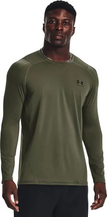 Under Armour Hg Armour Fitted Ls Marine Od Green