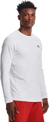 Under Armour Cg Armour Fitted Crew White