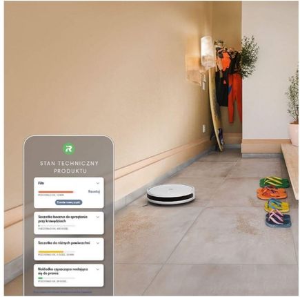 【新品同様美品】iRobot Roomba Combo Essential 白 新品】Roomba Combo Essential ロボット掃除機