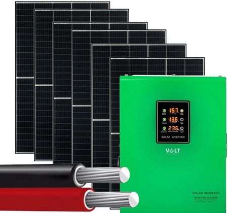 Pv Off-Grid Zestaw Solarny Do Grzania Wody Użytkowej 6 Paneli 2,4Kw Gw6
