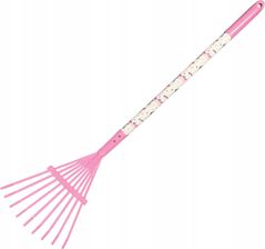 Zdjęcie Greenmill Miotłograbie Dziecięce Różowe Do Ogrodu Gr0146A - Krynki