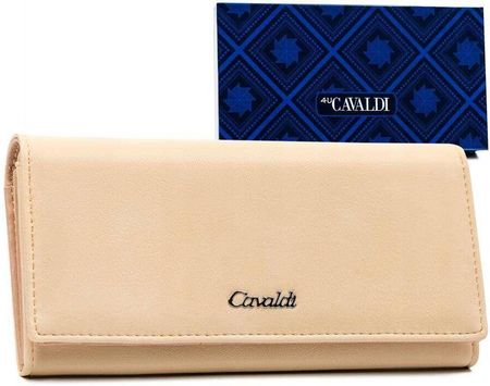 Elegancki, duży portfel damski ze skóry ekologicznej 4U Cavaldi