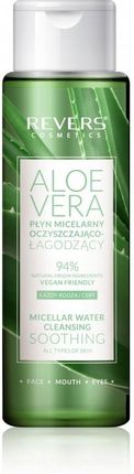 Revers Oczyszczająco-łagodzący Płyn Micelarny ALOE VERA z ekstraktem z Aloesu 100%