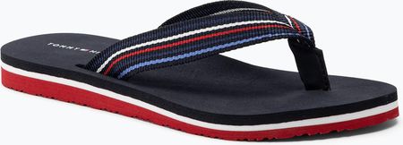 Japonki damskie Tommy Hilfiger Stripes Beach Sandal red white blue | WYSYŁKA W 24H | 30 DNI NA ZWROT
