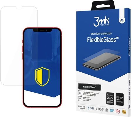 Szkło hybrydowe 3mk FlexibleGlass™ na iPhone 12 mini