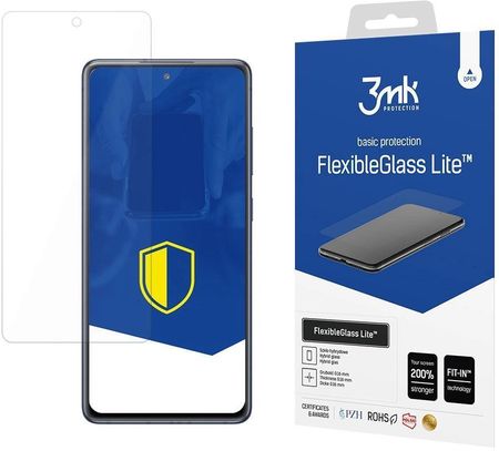 Szkło hybrydowe 3mk FlexibleGlass Lite na Samsung Galaxy S20 FE 5G