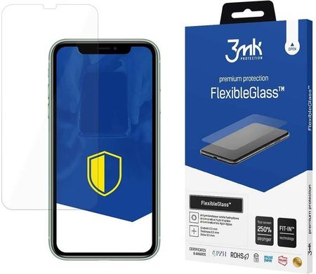 Szkło hybrydowe 3mk FlexibleGlass na iPhone 11