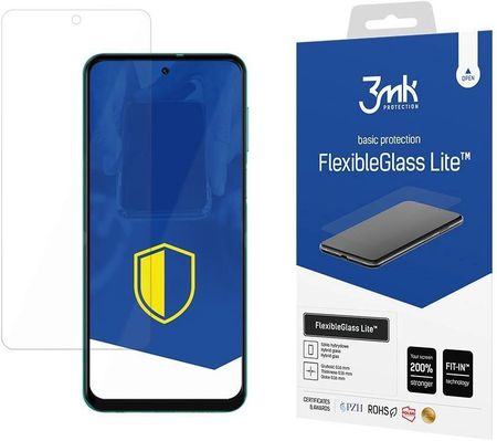 Szkło hybrydowe 3mk FlexibleGlass Lite na Xiaomi Redmi Note 9S