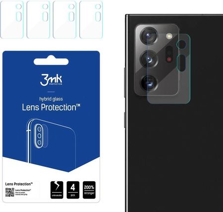 Szkło na aparat 3mk Lens Protection hybrydowe na Samsung Galaxy Note 20 Ultra 5G
