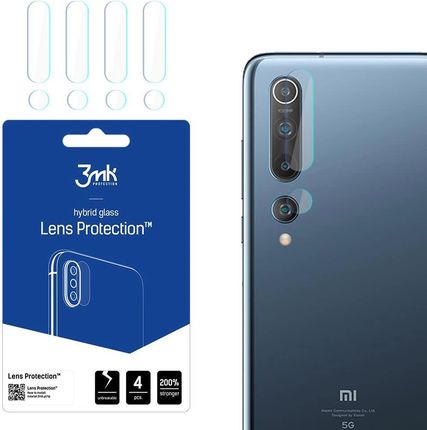 Szkło na aparat 3mk Lens Protection hybrydowe na Xiaomi Mi 10 5G