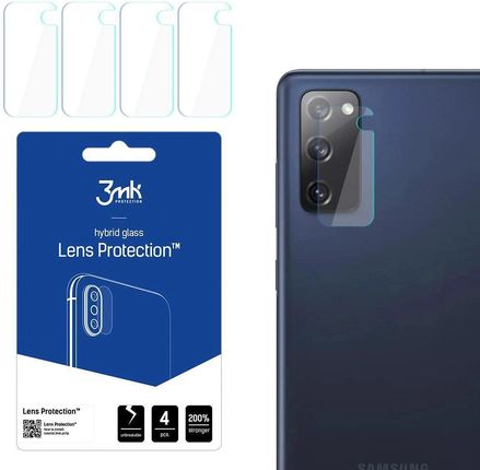 Szkło na aparat 3mk Lens Protection hybrydowe na Samsung Galaxy S20 FE 5G