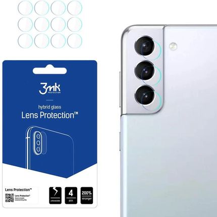 Szkło na aparat 3mk Lens Protection hybrydowe na Samsung Galaxy S21+ 5G