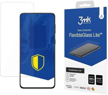 Szkło hybrydowe 3mk FlexibleGlass Lite na Samsung Galaxy S21+ 5G