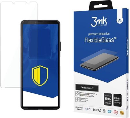 Szkło hybrydowe 3mk FlexibleGlass na Sony Xperia 10 III 5G