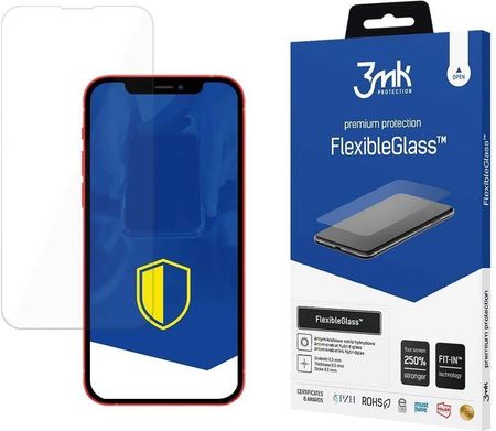 Szkło hybrydowe 3mk FlexibleGlass na iPhone 13 Mini
