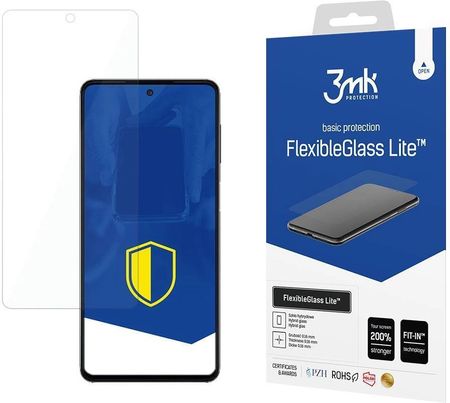 Szkło hybrydowe 3mk FlexibleGlass Lite na Samsung Galaxy M52 5G
