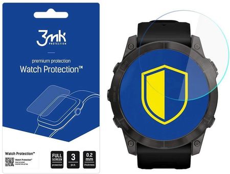 Szkło hybrydowe 3mk Watch Protection v. FlexibleGlass Lite na Garmin Fenix 7