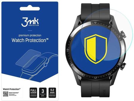 Szkło hybrydowe 3mk Watch Protection v. FlexibleGlass Lite na Huawei Watch GT 2 46mm