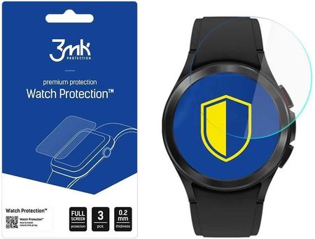 Szkło hybrydowe 3mk Watch Protection v. FlexibleGlass Lite na Samsung Galaxy Watch 4 Classic 42mm