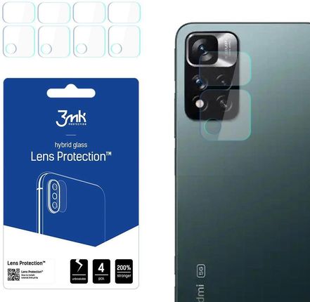 Szkło na aparat 3mk Lens Protection hybrydowe na Xiaomi Redmi Note 11 Pro+ 5G
