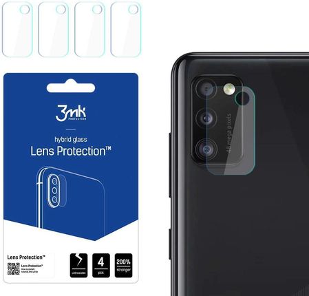 Szkło na aparat 3mk Lens Protection hybrydowe na Samsung Galaxy A41